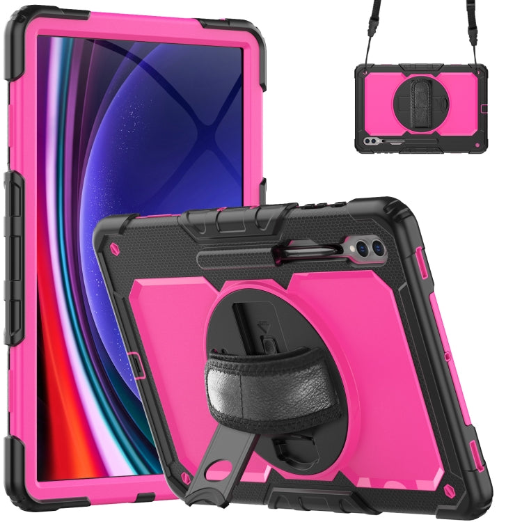 For Samsung Galaxy Tab S9+ / S8+ Silicone Shockproof + PC Tablet Case