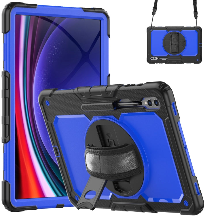 For Samsung Galaxy Tab S9+ / S8+ Silicone Shockproof + PC Tablet Case