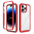 For Apple iPhone 15 Pro Max Shockproof TPU Clear PC Phone Case