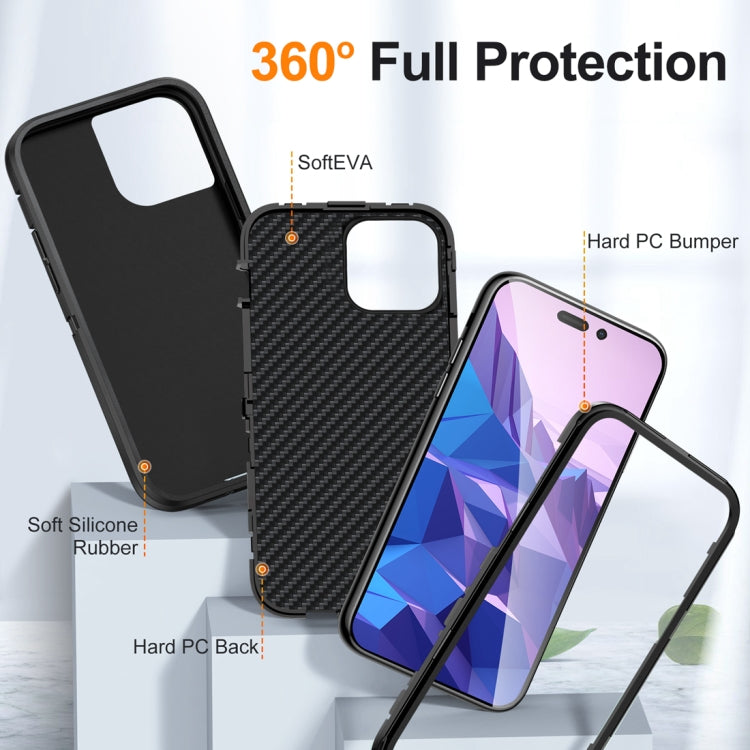 For iPhone 16 Life Waterproof Rugged Phone Case