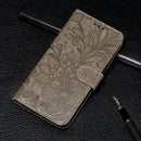 Lace Flower Embossing Flip Leather Phone Case, For iPhone 17e / 16e, For iPhone 17 Pro Max, For iPhone 17 Pro, For iPhone 17