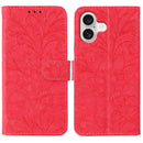 Lace Flower Embossing Flip Leather Phone Case, For iPhone 17e / 16e, For iPhone 17 Pro Max, For iPhone 17 Pro, For iPhone 17