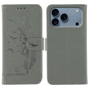 Feather Pattern Litchi Texture Leather Phone Case, For iPhone 17 Pro Max, For iPhone 17 Pro, For iPhone 17, For iPhone Air