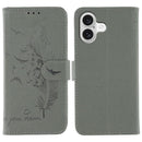 Feather Pattern Litchi Texture Leather Phone Case, For iPhone 17 Pro Max, For iPhone 17 Pro, For iPhone 17, For iPhone Air