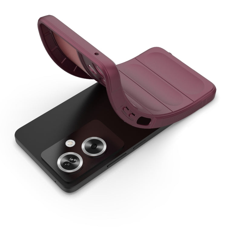 Magic Shield TPU + Flannel Phone Case, For OPPO A79 5G Global