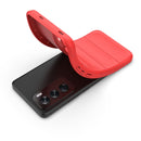 For OPPO Reno 12 Magic Shield TPU + Flannel Phone Case