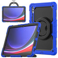 For Samsung Galaxy Tab S10 Ultra Silicone Hybrid PC Tablet Case with Handle