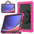 For Samsung Galaxy Tab S10 Ultra Silicone Hybrid PC Tablet Case with Handle