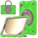 For Samsung Galaxy Tab S9+ Rotation Handle Silicone Hybrid PC Tablet Case