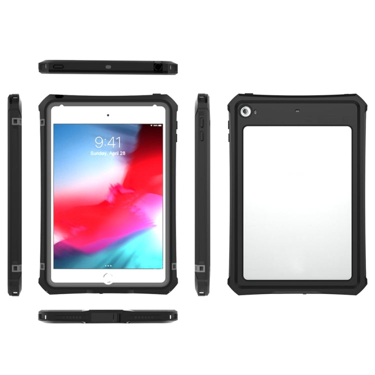 For iPad mini (2019) Shockproof Waterproof PC + TPU Protective Case with Lanyard & Holder