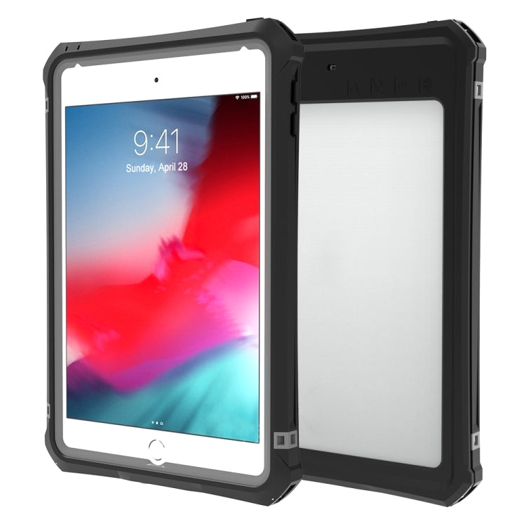 For iPad mini (2019) Shockproof Waterproof PC + TPU Protective Case with Lanyard & Holder