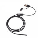 AN100 3 in 1 IP67 Waterproof USB-C / Type-C + Micro USB + USB HD Endoscope Snake Tube Inspection Camera for Parts of OTG Function Android Mobile Phone, with 6 LEDs, 5.5mm, 7mm, 8mm
