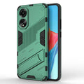 For OPPO A78 4G Armor 2 in 1 PC + TPU Phone Case with Holder