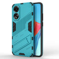 For OPPO A78 4G Armor 2 in 1 PC + TPU Phone Case with Holder