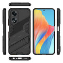 For OPPO Reno 11 F 5G Armor 2 in 1 PC + TPU Phone Case with Holder