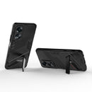 For OPPO Reno 11 F 5G Armor 2 in 1 PC + TPU Phone Case with Holder