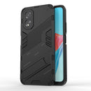 For OPPO Reno 11 5G Armor 2 in 1 PC + TPU Phone Case with Holder