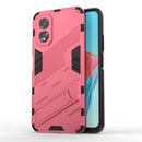 For OPPO Reno 11 5G Armor 2 in 1 PC + TPU Phone Case with Holder