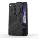 For OPPO Reno 11 5G Armor 2 in 1 PC + TPU Phone Case with Holder