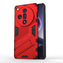 For OPPO Reno 11 5G Armor 2 in 1 PC + TPU Phone Case with Holder