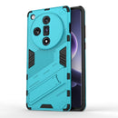 For OPPO Reno 11 5G Armor 2 in 1 PC + TPU Phone Case with Holder