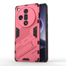 For OPPO Reno 11 5G Armor 2 in 1 PC + TPU Phone Case with Holder