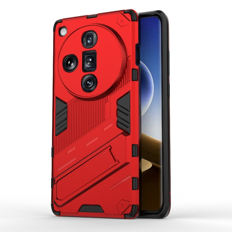 For OPPO K12x Armor 2 in 1 PC + TPU Phone Case with Holder