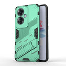 For OPPO Reno 11 F 5G Armor 2 in 1 PC + TPU Phone Case with Holder