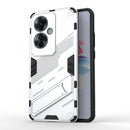For OPPO Reno 11 F 5G Armor 2 in 1 PC + TPU Phone Case with Holder