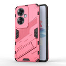 For OPPO Reno 11 F 5G Armor 2 in 1 PC + TPU Phone Case with Holder