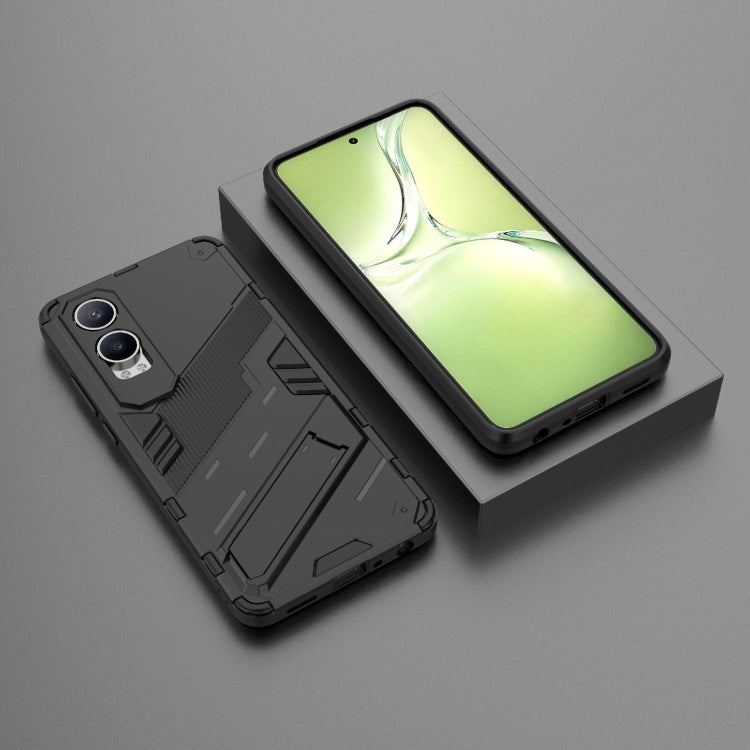 For OPPO K12x Armor 2 in 1 PC + TPU Phone Case with Holder