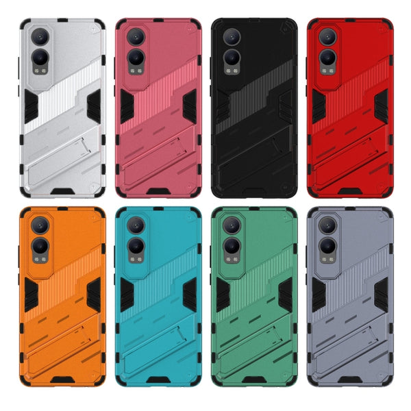 For OPPO A78 4G Armor 2 in 1 PC + TPU Phone Case with Holder