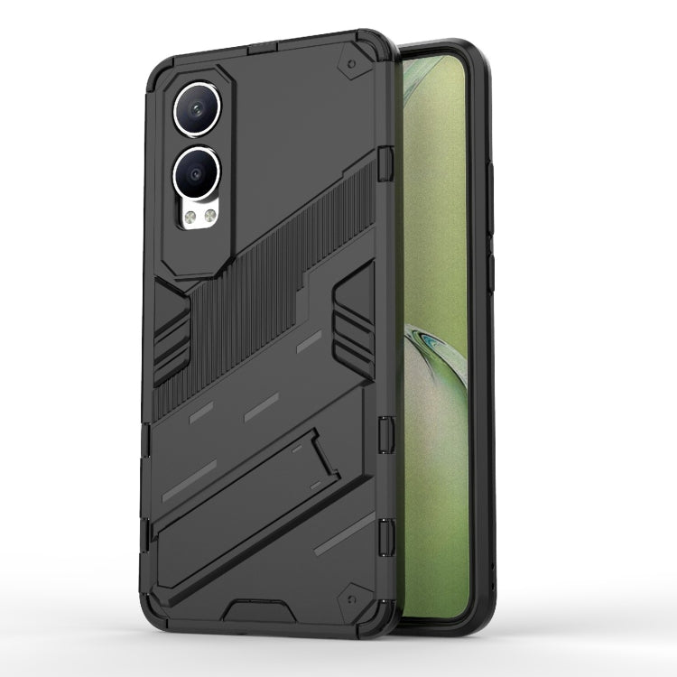 For OPPO A78 4G Armor 2 in 1 PC + TPU Phone Case with Holder