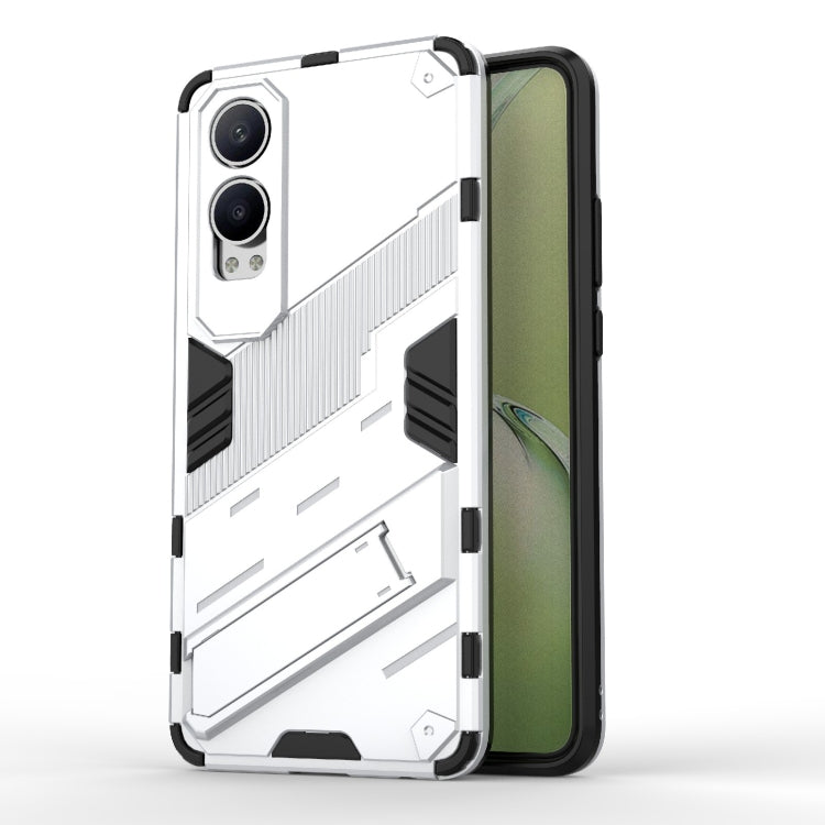 For OPPO A78 4G Armor 2 in 1 PC + TPU Phone Case with Holder