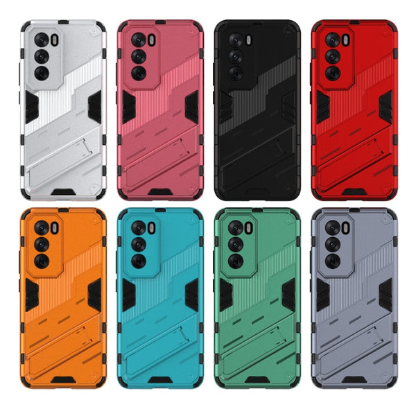 For OPPO A60 4G Global Armor 2 in 1 PC + TPU Phone Case with Holder