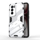 For OPPO Reno 12 Pro Global Armor 2 in 1 PC + TPU Phone Case with Holder