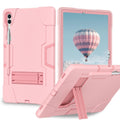 For Samsung Galaxy Tab S9+ Silicone PC Tablet Case with Pen Holder