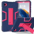 For Samsung Galaxy Tab A9 Silicone PC Tablet Case with Pen Holder