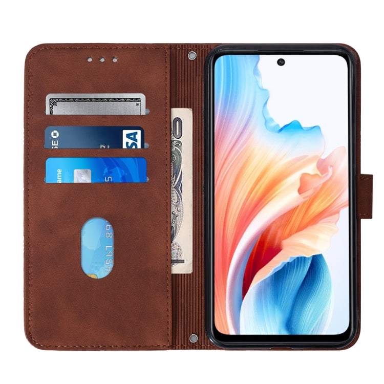 Crossbody 3D Embossed Flip Leather Phone Case