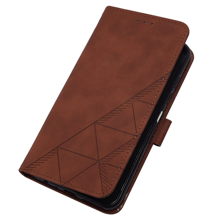 Crossbody 3D Embossed Flip Leather Phone Case