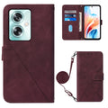 Crossbody 3D Embossed Flip Leather Phone Case