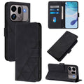 Crossbody 3D Embossed Flip Leather Phone Case, For OPPO Find X9s Pro