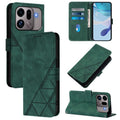 Crossbody 3D Embossed Flip Leather Phone Case, For OPPO Find X9s Pro