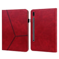 For Samsung Galaxy Tab S9+ / S9 FE+ Embossed Leather Tablet Case