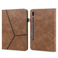 For Samsung Galaxy Tab S9+ / S9 FE+ Embossed Leather Tablet Case