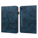 For Samsung Galaxy Tab S7 / S8 Embossed Leather Tablet Case