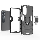 For OPPO A38 4G Shockproof PC + TPU Holder Phone Case