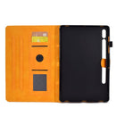Rhombus Embossed Leather Smart Tablet Case, For Samsung Galaxy S10 FE+