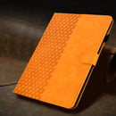 Rhombus Embossed Leather Smart Tablet Case, For Samsung Galaxy S10 FE+