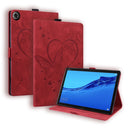 Love Butterfly Embossed Leather Tablet Case, For Samsung Galaxy Tab S9 FE+